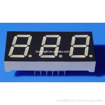 China manufacturer led numeric display 7 segment led display 3 digits